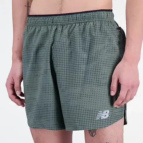 Men's IMP Run  5" Short - Deep olive green