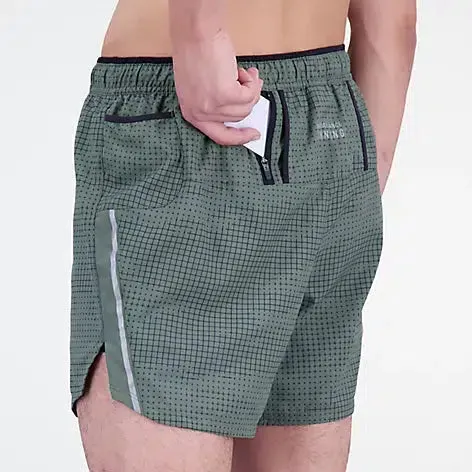 Men's IMP Run  5" Short - Deep olive green