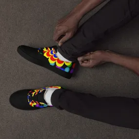 Men’s lace-up canvas shoes