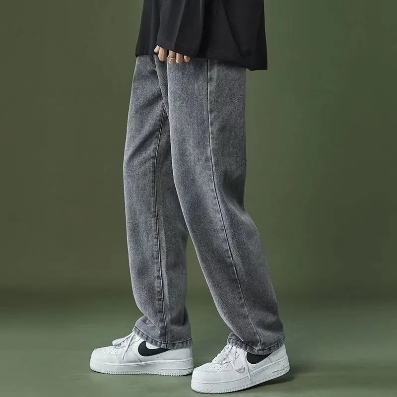 Men's Loose Wide Leg Jeans
