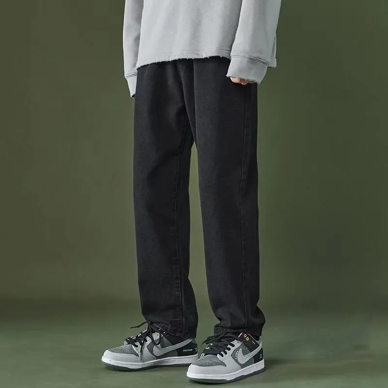 Men's Loose Wide Leg Jeans