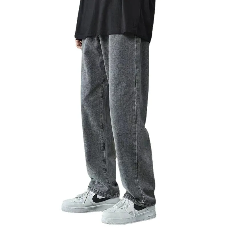 Men's Loose Wide Leg Jeans