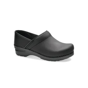 Men's Narrow Professional Black Oiled Clog