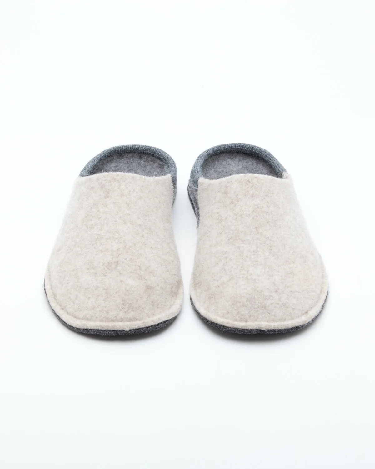 Men's Nuvola Bico Wool Slipper Beige