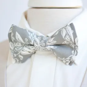 Men's Pre-Tied Bow Tie / Grey Toile