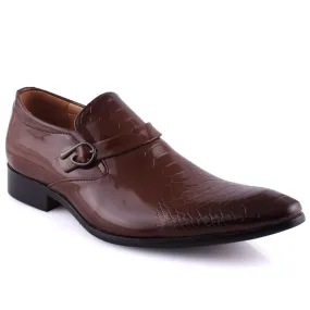 Men's "JASE" Patent Leather Snake textured Oxford Shoes