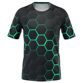 Men's Radioactive Short Sleeve Running Shirt