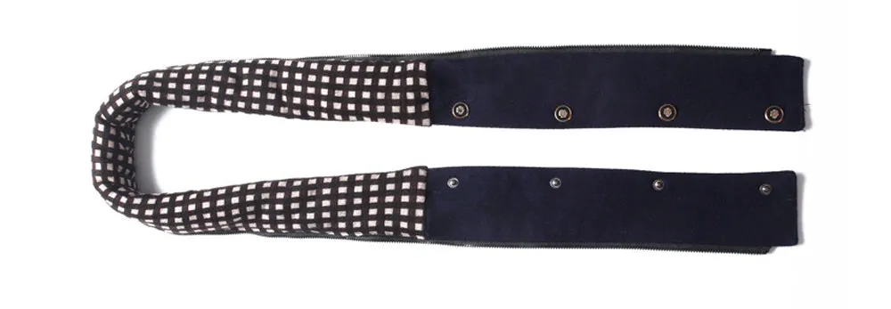 Men's Scarf Collar Cotton Padded Woolen Coat