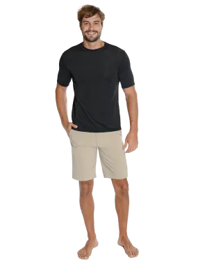 Men's short sleeve crew neck sun shirt