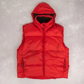 MEN'S VINTAGE 1990S GAP PADDED PUFFER GILET JACKET - SMALL