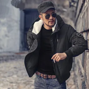 Men's Warm Hooded Down Jacket