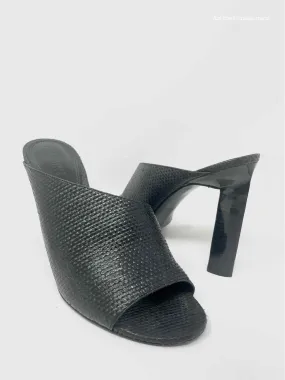 Mercedes Castillo Black woven Size 40/10 Sandals