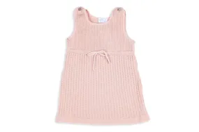 Merino Wool Knit Soft Rose Dress