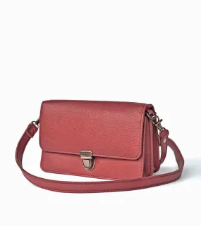 Merlot crossbody wallet