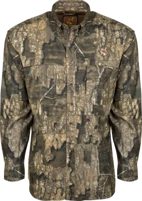 Mesh Back Flyweight Shirt with Spine Pad