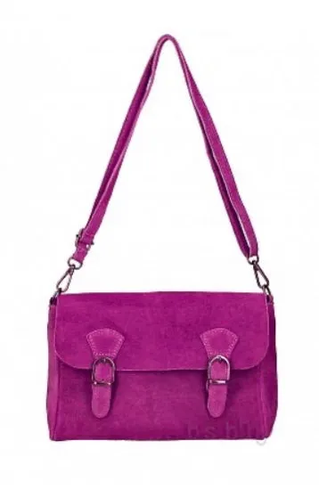 MIA  Italian suede/leather messenger bag