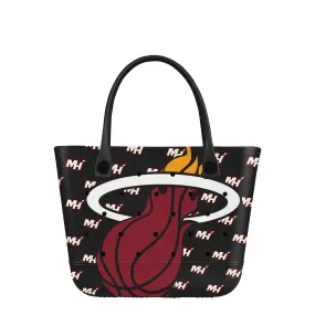 Miami Heat NBA Big Logo Mini Print Tailgate Tote Bag (PREORDER - SHIPS LATE JANUARY)