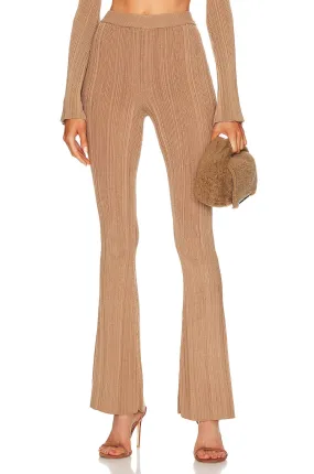 Michael Costello x REVOLVE Kadri trousers, color Mocha