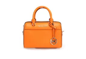 Michael Kors Travel XS Poppy Pebbled Leather Duffle Bag