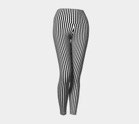 Micro Striped Yoga Leggings
