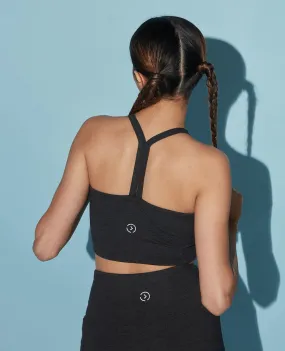 Mid Impact Cotton Sports Bra