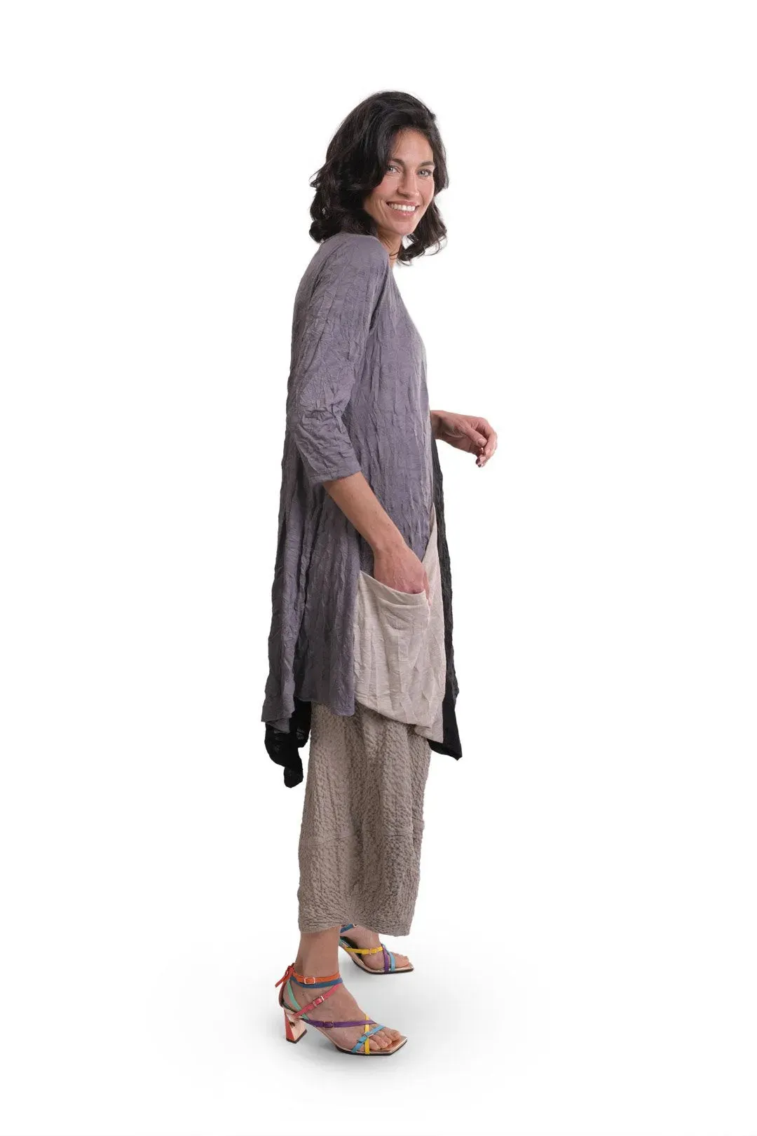 Mika Crepe Punto Pants, Stone