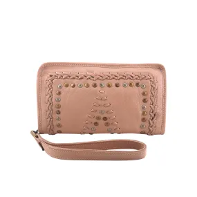 Mila Wallet | Misty Rose