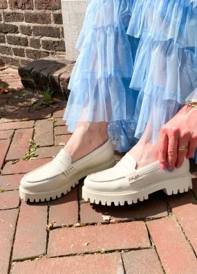 MILAS leer - Loafers | Off white