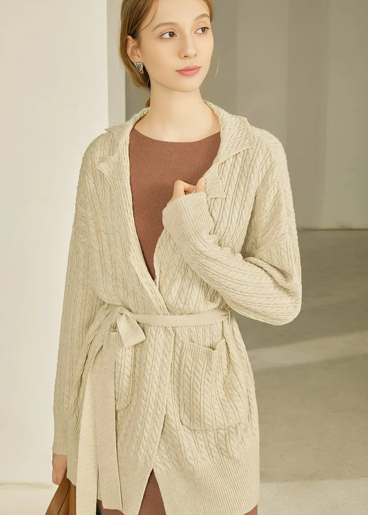 MILKTEA MIDI KNIT CARDIGAN