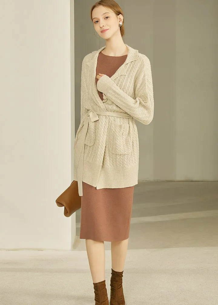 MILKTEA MIDI KNIT CARDIGAN