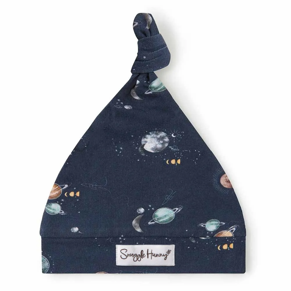 Milky Way Organic Knotted Beanie