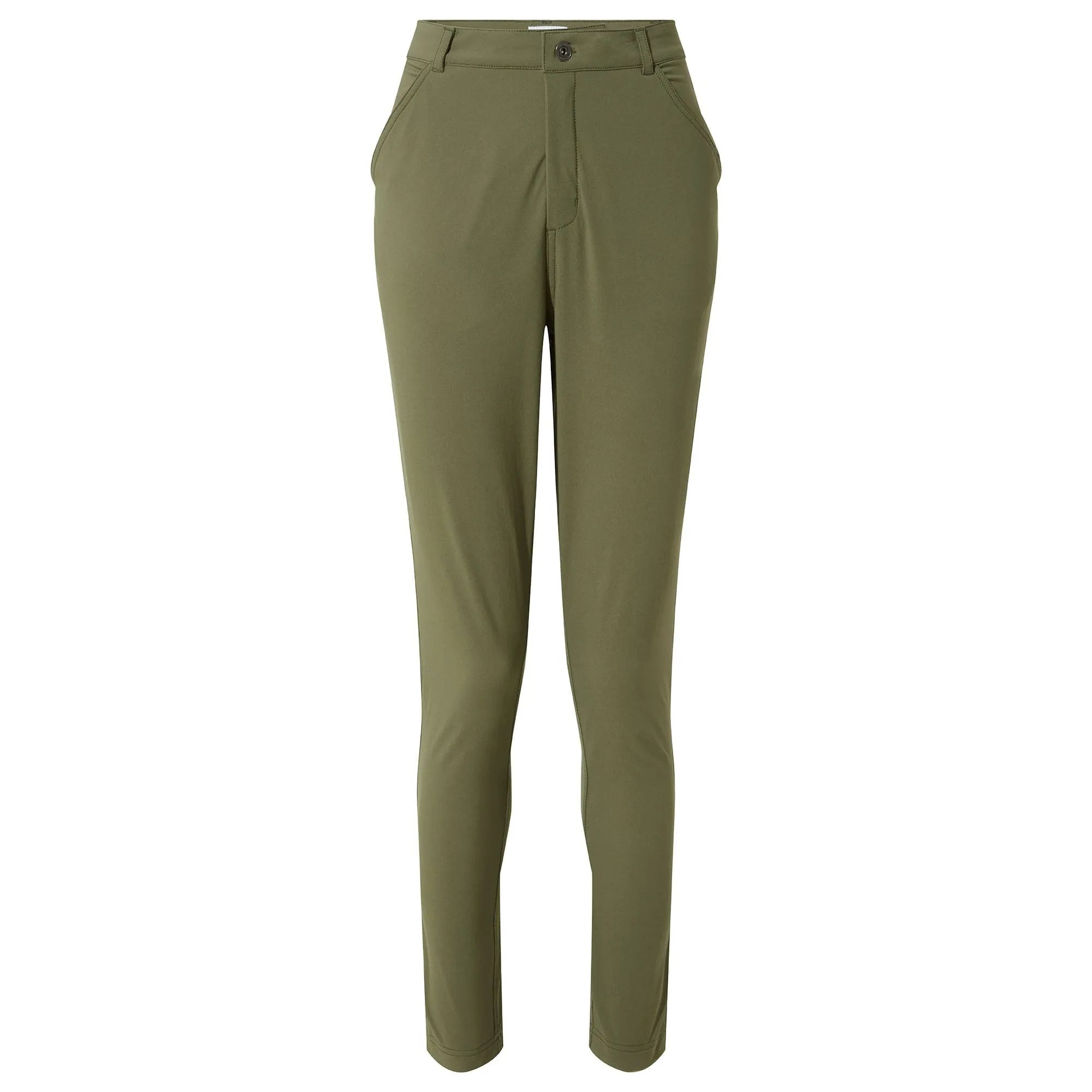 Milton Womens Water Resistant Slim Trouser Short - Khaki