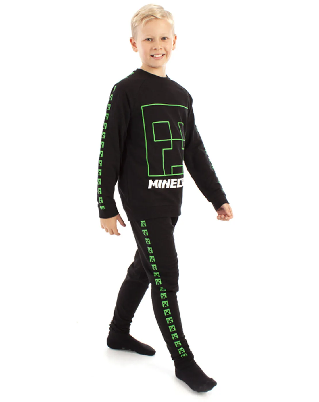 Minecraft Creeper Inside Boys Tracksuit