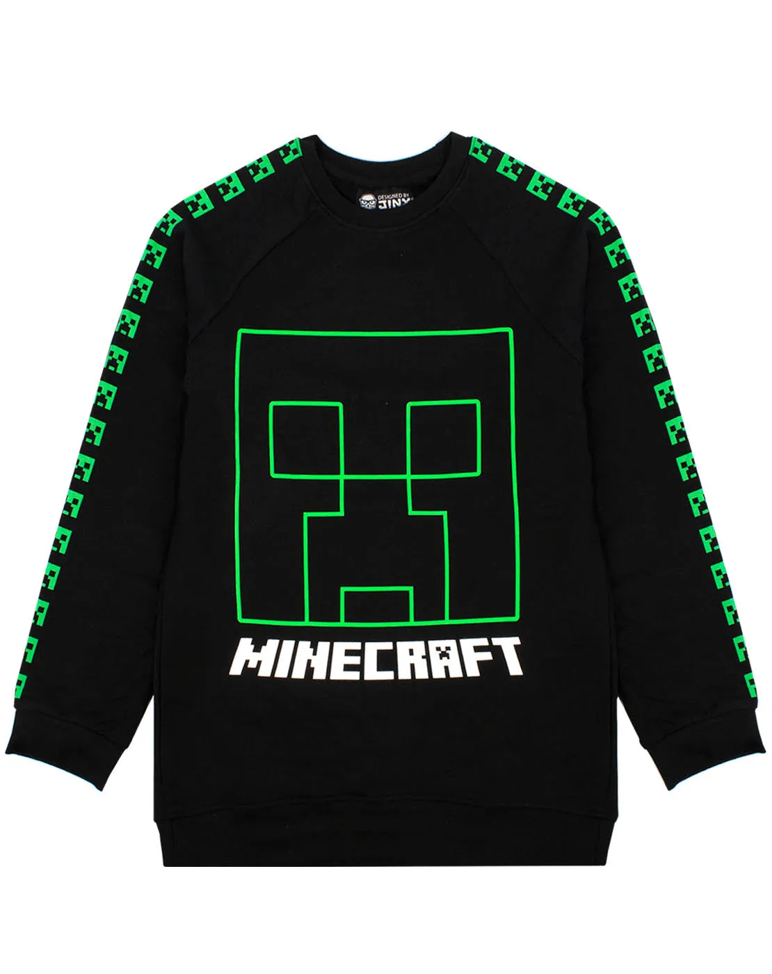 Minecraft Creeper Inside Boys Tracksuit