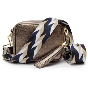Mini Crossbody Bronze (Mosaic Strap)