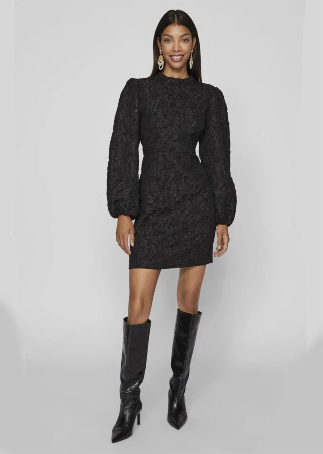 Mini Jacquard Dress