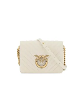 Mini Love Chevron Leather Handbag