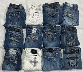 Miss me flared jeans 27 pieces