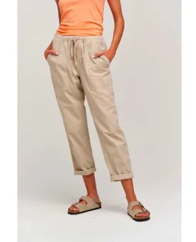 Misty Drawstring Pant Stone