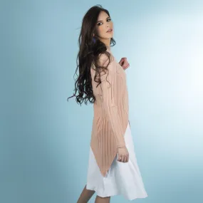 MiuMax Ribbed Handkerchief Top