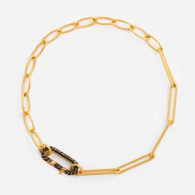 Mixed Link Clasp Bracelet