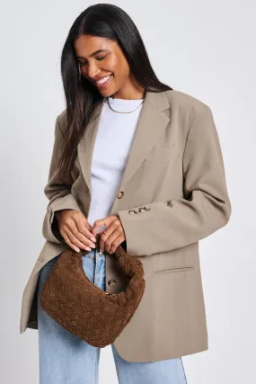 MODA LUXE Autumn Suede Woven Handbag - More Colors Available