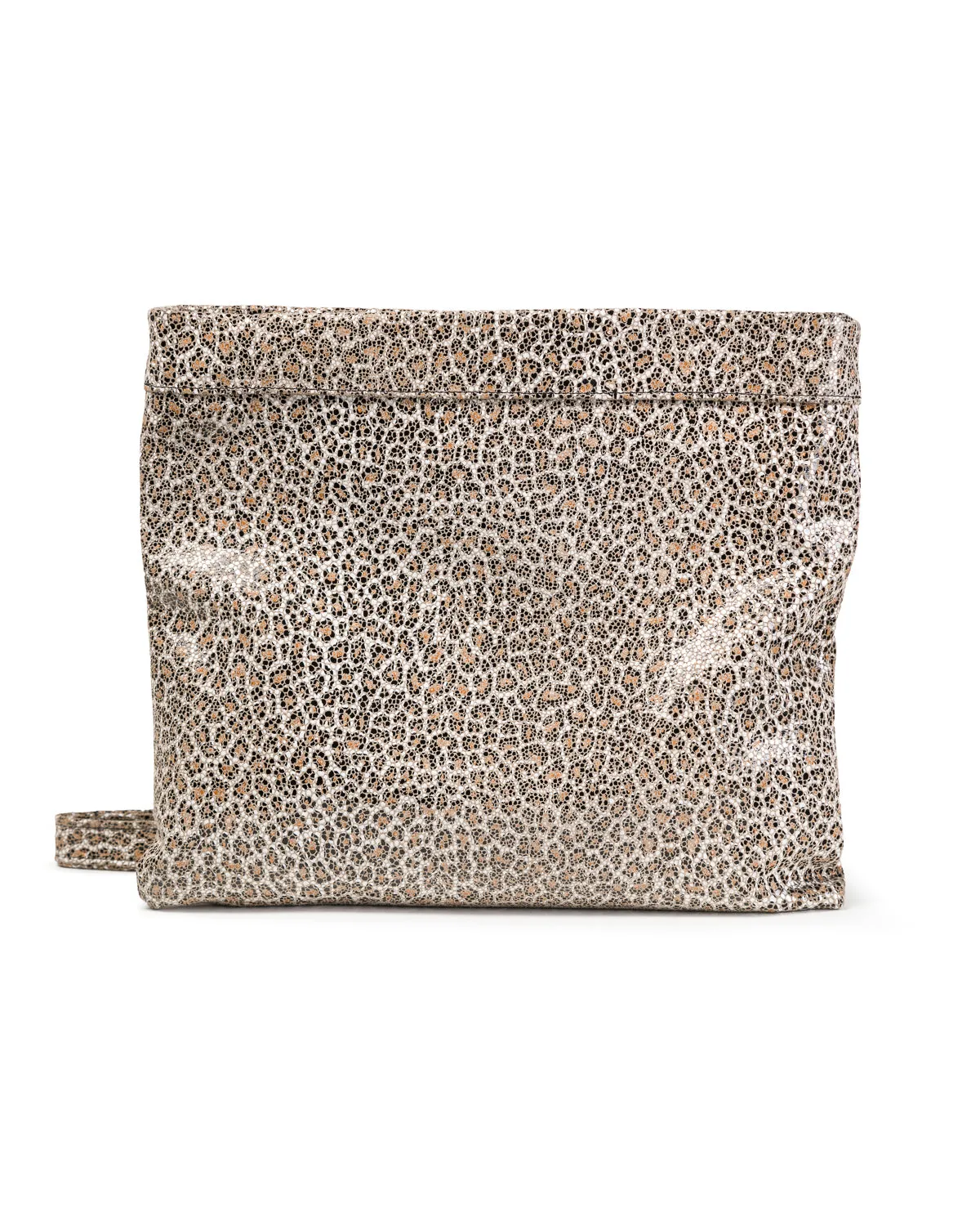 Mollie Cross-Body Convertible Clutch: Mini Sand Leopard