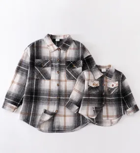Mommy and Me Plaid Shirt