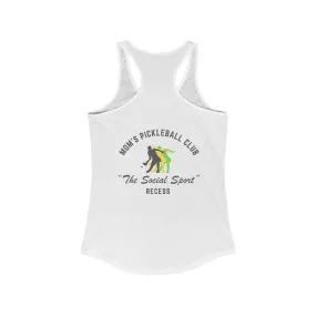 Mom’s Pickleball Club Racerback Tank