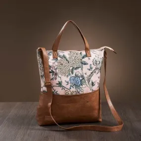 Mona B - Canvas Large Vintage Handbag, Shoulder Bag, Zipper Tote Bag for Shopping, Travel with Stylish Design For Women (Pink, Kilim) - M-7000