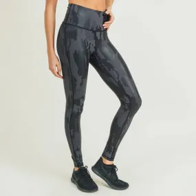 Mono B Camo Foil Highwaist Leggings