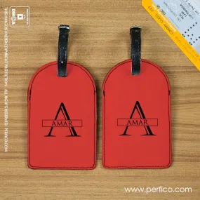 Monogram © Personalized Luggage Tag