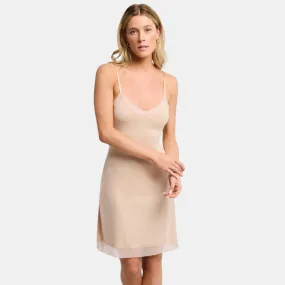 Montelle V-Neck Full Length Slip Sand