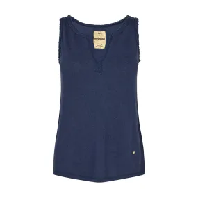 Mos Mosh - Troy Tank Top Navy